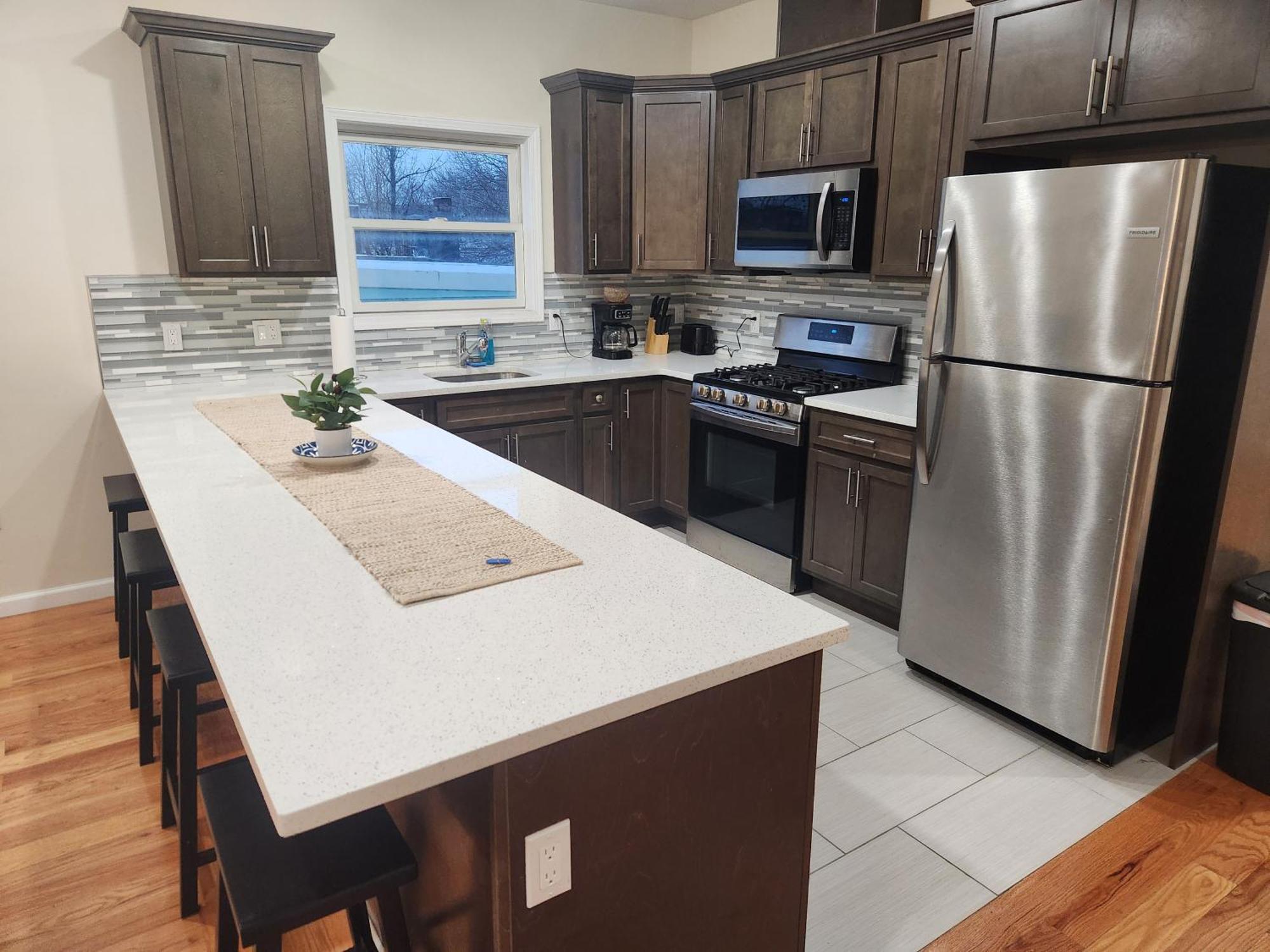 Pleasing 3Br Apt, Mins To Nyc 저지시티 객실 사진
